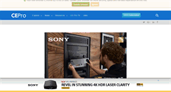 Desktop Screenshot of cepro.com
