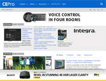 Tablet Screenshot of cepro.com